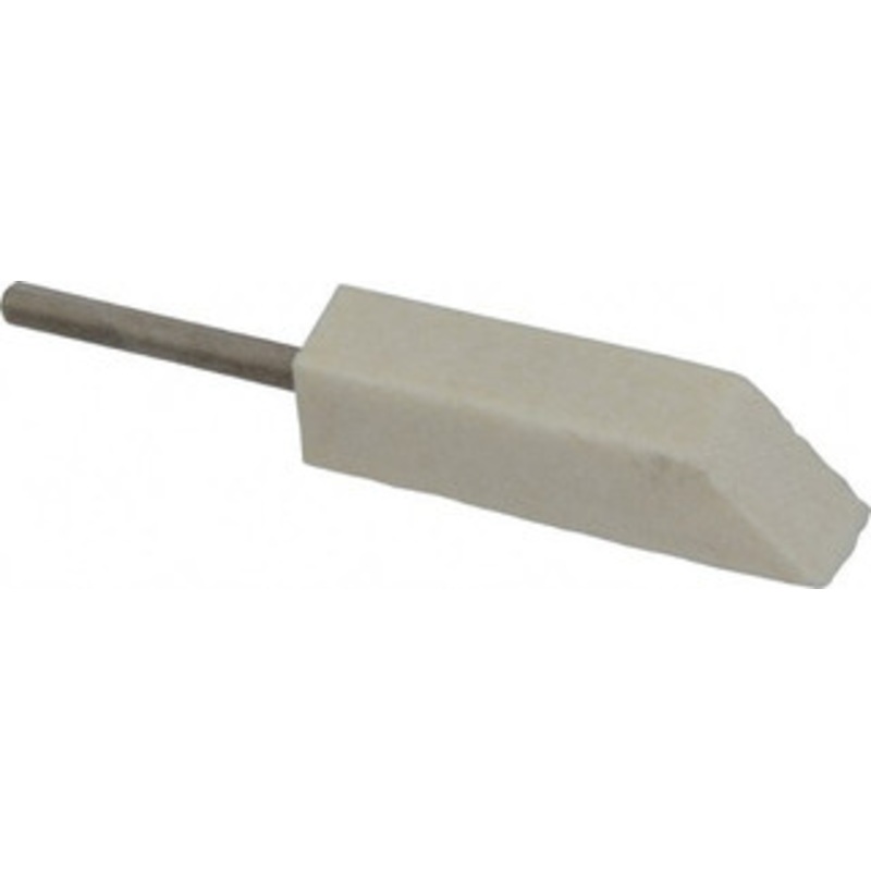 Made in USA 3/8 Diam 1/8 Shank Diam Medium Density Taper Shaped Mounted Bob 1-1/2 Head Length, 1-1/2 Shank Length, Wool Felt 288-4625 – 00066357