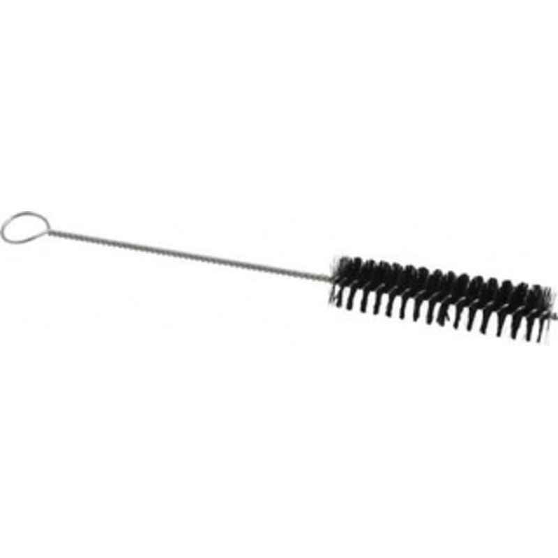 PRO-SOURCE 3 Long x 3/4 Diam Nylon Bristle Brush Single Spiral, 8-1/2 OAL, 0.006 Filament Diam, 0.087 Shank Diam 06133 – 03717030