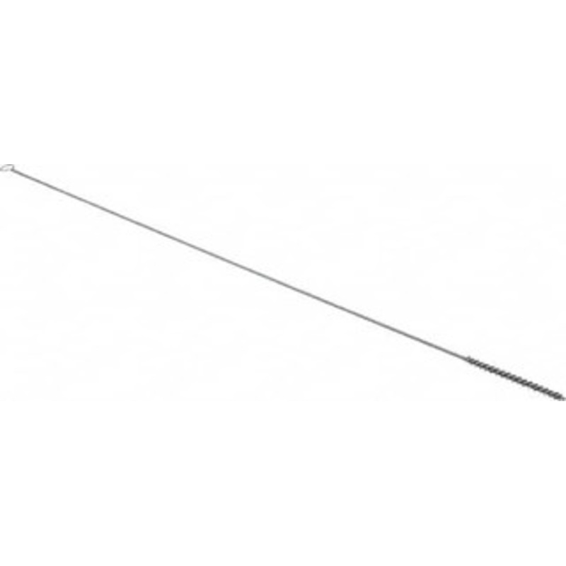 Schaefer Brush 3 Long x 1/4 Diam Stainless Steel Long Handle Wire Tube Brush Single Spiral, 27 OAL, 0.005 Wire Diam, 0.13 Shank Diam 14442 – 09395302
