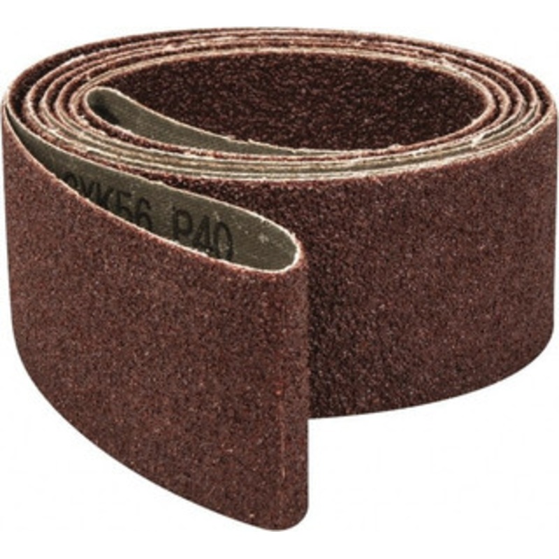 Tru-Maxx 2 Wide x 132 OAL, 40 Grit, Aluminum Oxide Abrasive Belt Aluminum Oxide, Coarse, Coated 7172 – 85575256