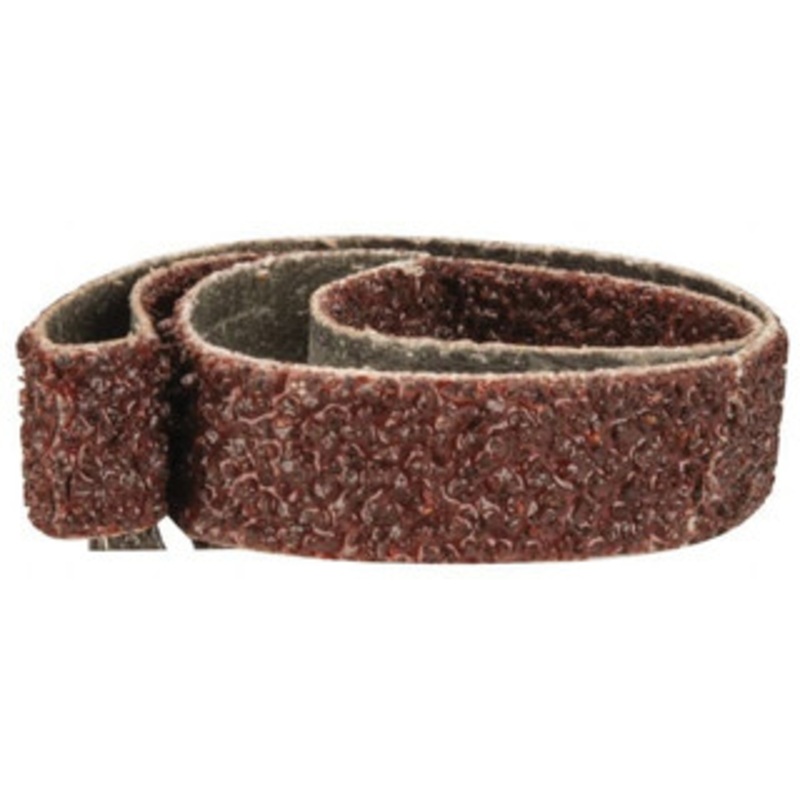 Tru-Maxx 3/8 Wide x 13 OAL, 40 Grit, Aluminum Oxide Abrasive Belt Aluminum Oxide, Coarse, Coated 7030 – 85559680