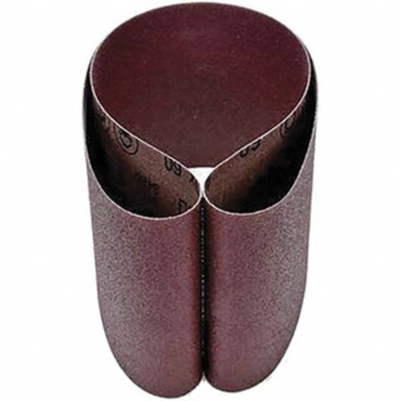 3M 6 Wide x 48 OAL, 60 Grit, Aluminum Oxide Abrasive Belt Aluminum Oxide, Medium, Coated, X Weighted Cloth Backing, Series 341D 07891040014576 – 01875913