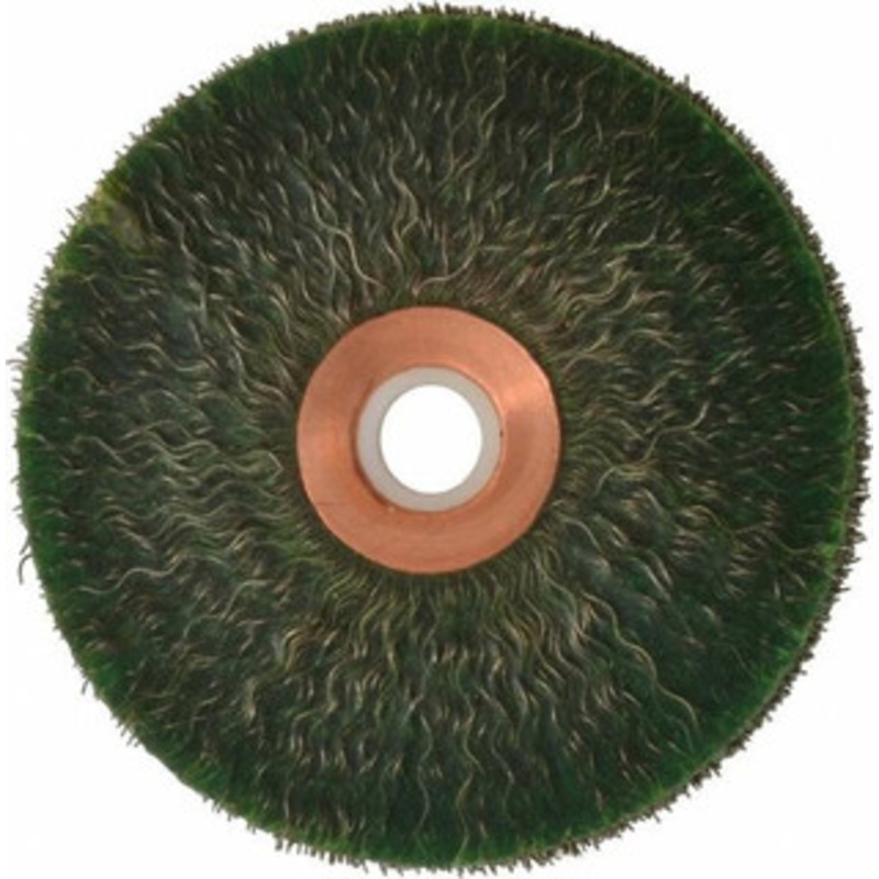 Anderson Products 3 OD, 1/2 Arbor Hole, Crimped Steel Wheel Brush 1/4 Face Width, 1 Trim Length, 0.0118 Filament Diam, 20,000 RPM 09503 – 00055947