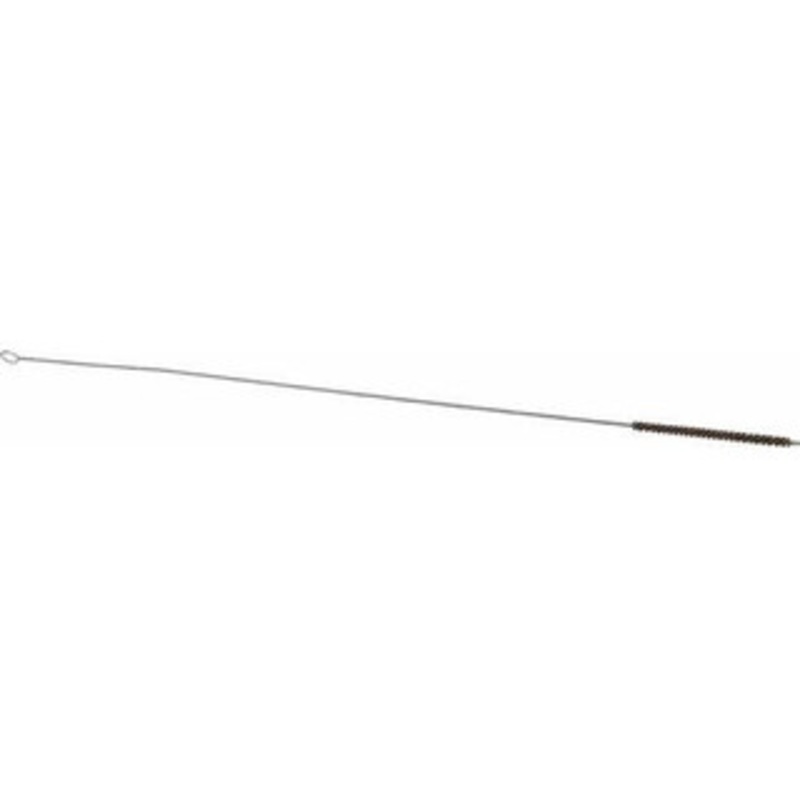 PRO-SOURCE 4 Long x 1/4 Diam Horsehair Bristle Brush Single Spiral, 26 OAL, 0 Filament Diam, 0.11 Shank Diam 06680 – 03717139