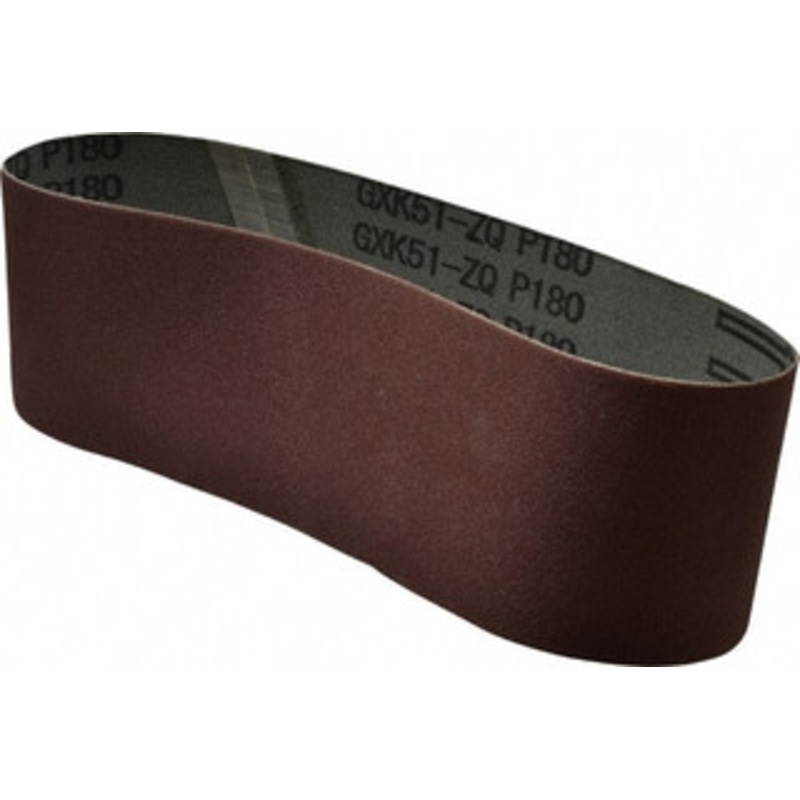 Tru-Maxx 3 Wide x 21 OAL, 180 Grit, Aluminum Oxide Abrasive Belt Aluminum Oxide, Very Fine, Coated, X Weighted Cloth Backing 7217 – 00445734