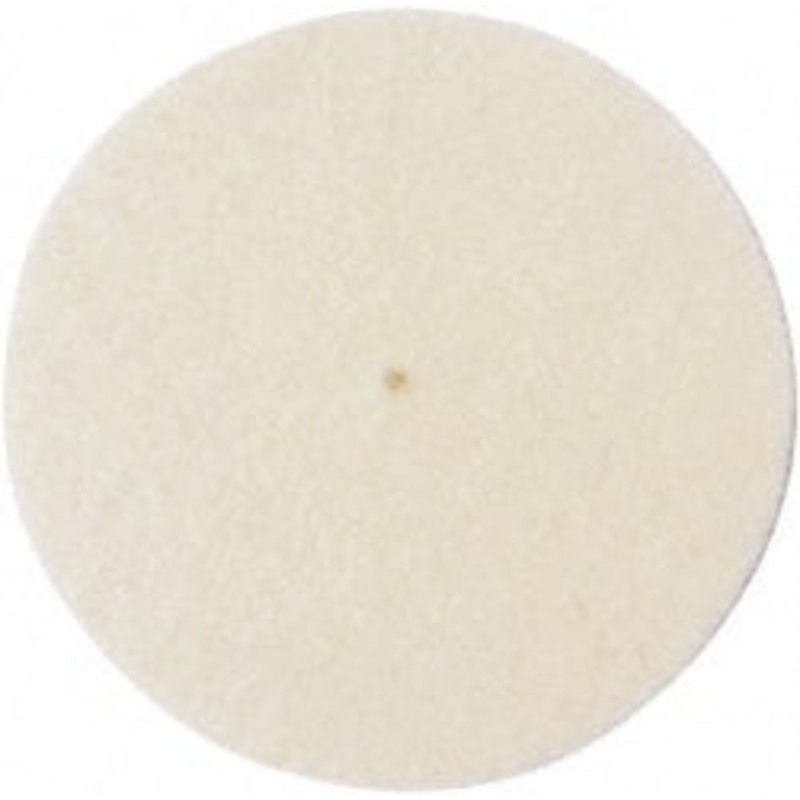Value Collection 1-1/2 Diam x 1/4 Thick Unmounted Buffing Wheel 1 Ply, Polishing Wheel, 1/4 Arbor Hole, Hard Density 516071 – 91070870