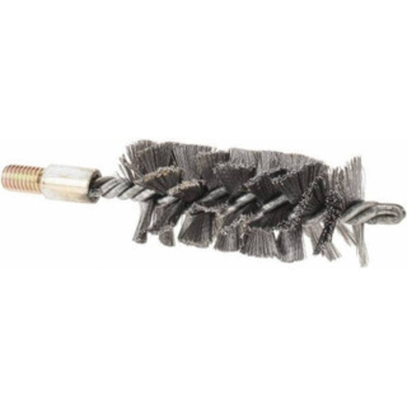 Value Collection 1-3/4 Diam Helical Steel Tube Brush Single Spiral, 0.012 Filament Diam, 4 Brush Length, 7 OAL, 1/2-12 Male Shank 83100042 – 04662490