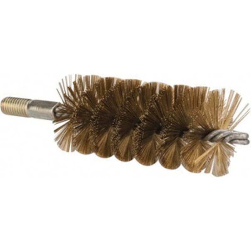Value Collection 2 Diam Helical Brass Tube Brush Single Spiral, 0.012 Filament Diam, 4-1/4 Brush Length, 7-1/2 OAL, 1/2-12 Male Shank 83100002 – 04662235