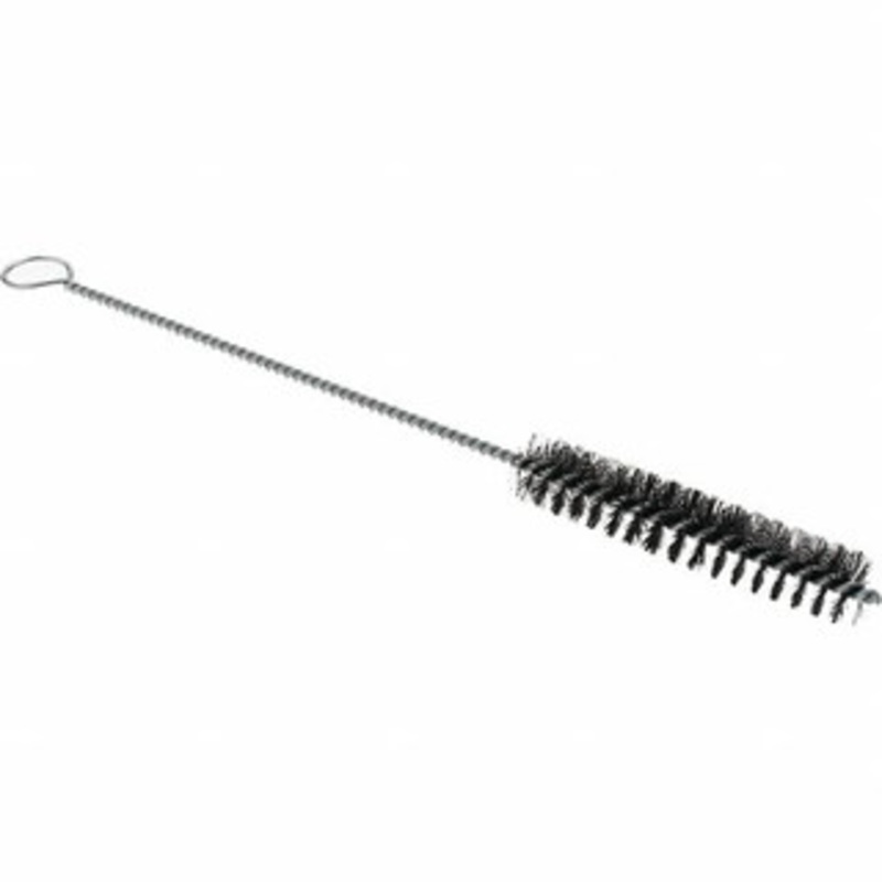 Weiler Abrasives 3/8 Diam Helical Nylon Tube Brush Single Spiral, 0.005 Filament Diam, 2 Brush Length, 6-1/4 OAL, 3/32 Diam Shank 91118 – 64705338