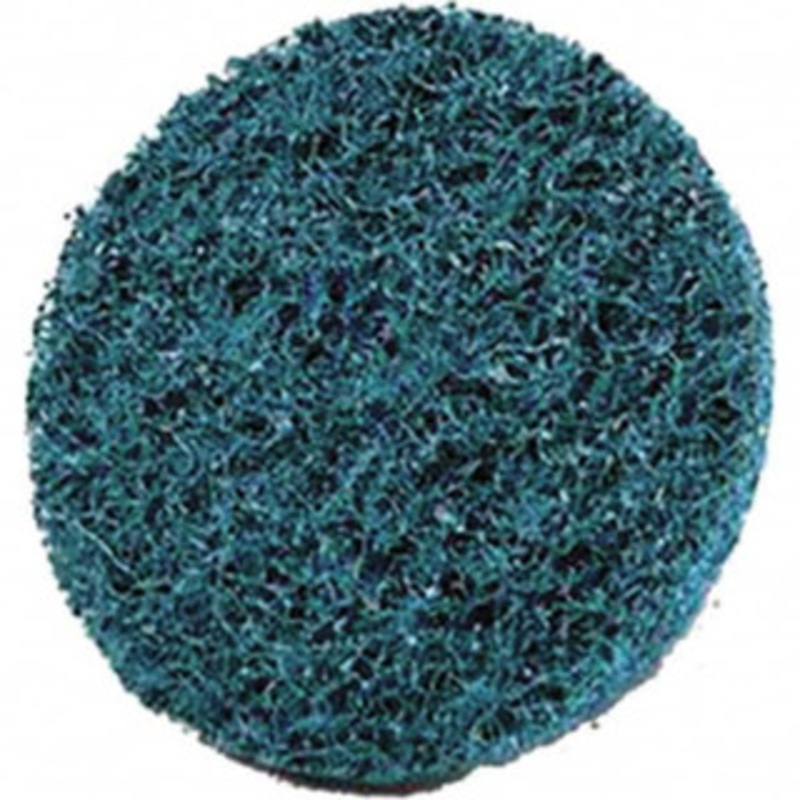 3M 2 Aluminum Oxide Quick Change Disc Type S Attachment, Very Fine Grade, Blue, Non-Woven, 25,000 RPM, Roloc TS Compatible 7010292394 – 74667205