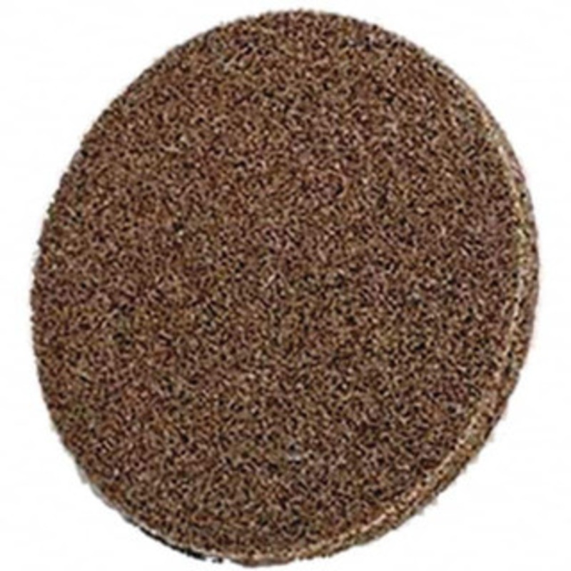 3M 3 Aluminum Oxide Quick Change Disc Type R Attachment, Coarse Grade, Tan, Non-Woven, 15,100 RPM, Roloc TR Compatible 7000028470 – 74667395