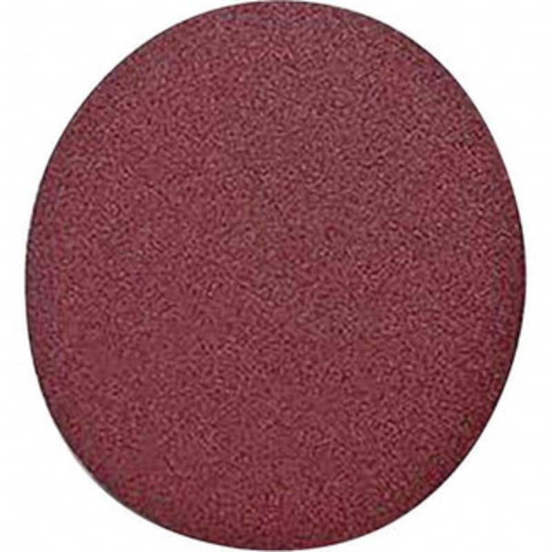 3M 5 Diam, 100 Grit Aluminum Oxide Adhesive PSA Disc Fine Grade, Maroon, J Weighted Backing, Flexible, Use with Random Orbital Sanders 7000119030 – 09542580