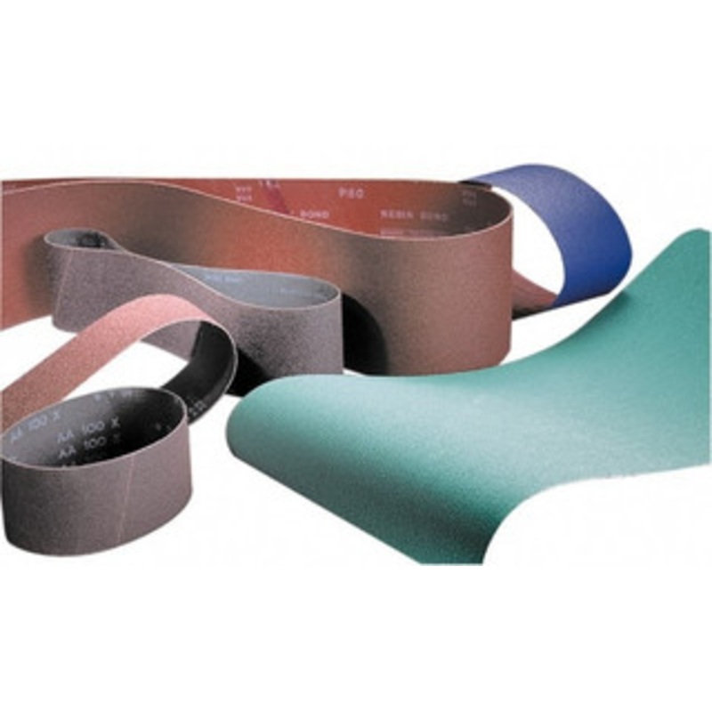 Made in USA 3 Wide x 24 OAL, 80 Grit, Silicon Carbide Abrasive Belt Silicon Carbide, Medium, Coated, X/Y Weighted Cloth Backing, Wet/Dry, Series S181 801034-49029 – 63165989
