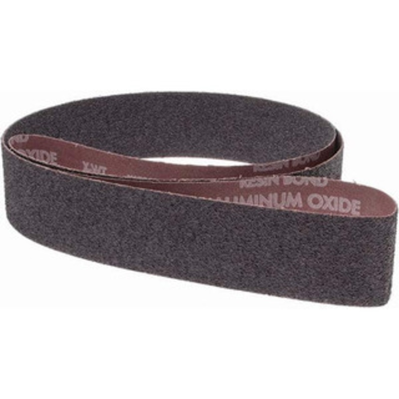 Norton 2 Wide x 72 OAL, 36 Grit, Aluminum Oxide Abrasive Belt Aluminum Oxide, Very Coarse, Coated, X Weighted Cloth Backing, Series R228 78072721335 – 04242590