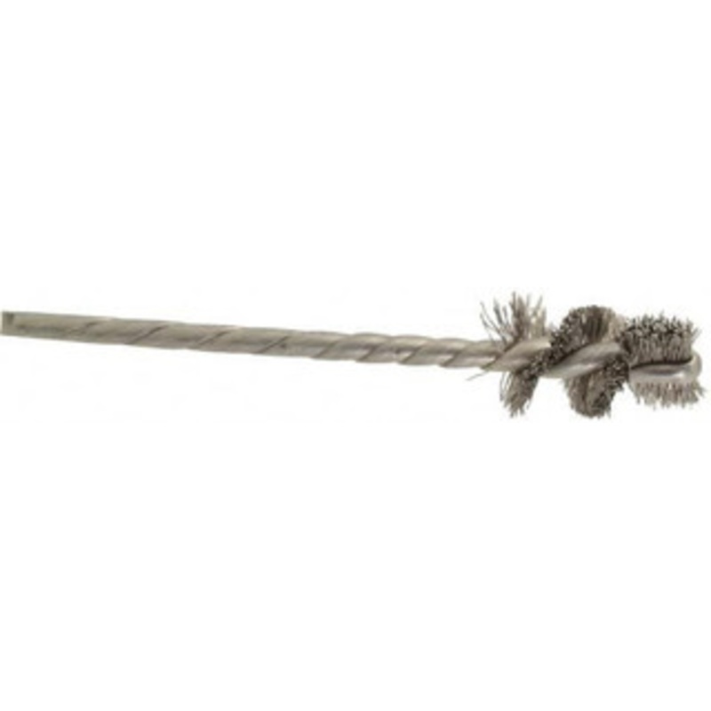Osborn 1/2 Diam Helical Stainless Steel Tube Brush 0.008 Filament Diam, 1 Brush Length, 3-1/2 OAL, 1/8 Diam Shank 0003615600 – 53498226