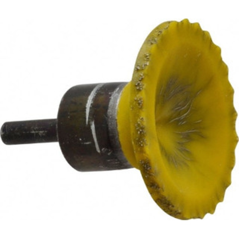 Osborn 2 Diam Stainless Steel Flared End Brush 1/4 Shank Diam, 20,000 Max RPM 0003076700 – 00126888
