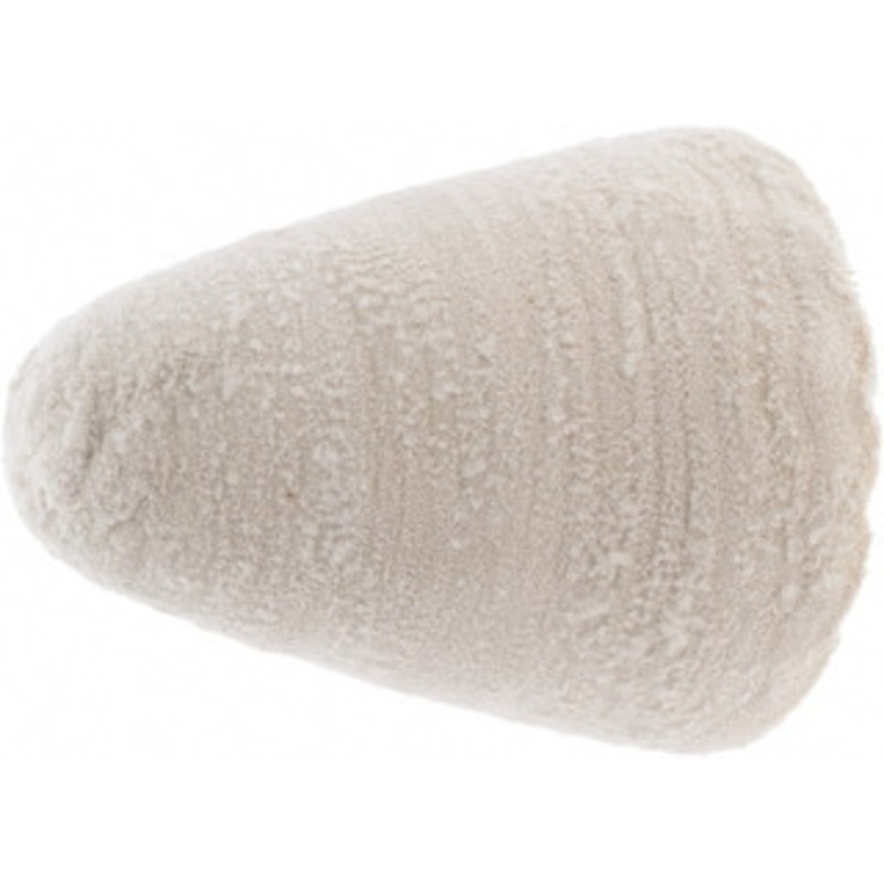 Value Collection 3-1/2 Diam 1/4 Shank Diam Medium Density Taper Shaped Mounted Bob 3-1/2 Head Length, 2-1/2 Shank Length, Cotton Muslin 520913093 – 66998220