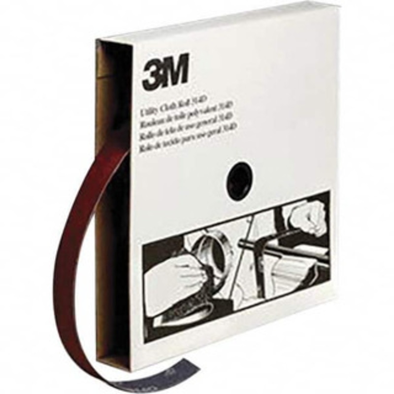 3M 1-1/2 x 50 Yd 50 Grit Aluminum Oxide Shop Roll Coarse Grade, X Weighted Cloth Backing 7000118533 – 06363303