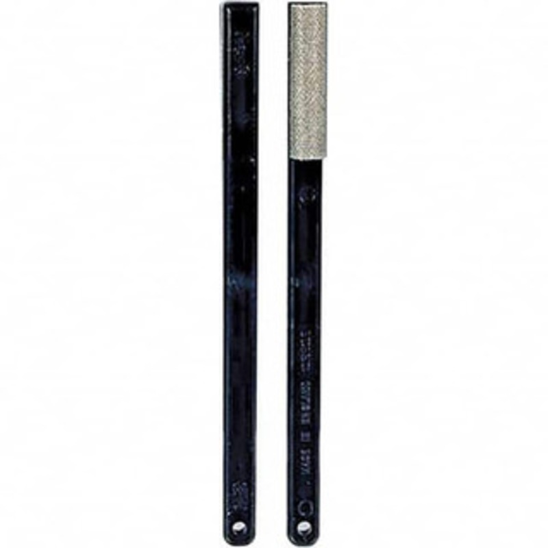 3M 1-3/4 OAL Fine Sharpener Diamond File 1/2 Wide, 1-3/4 LOC, Black 7000082158 – 00401059