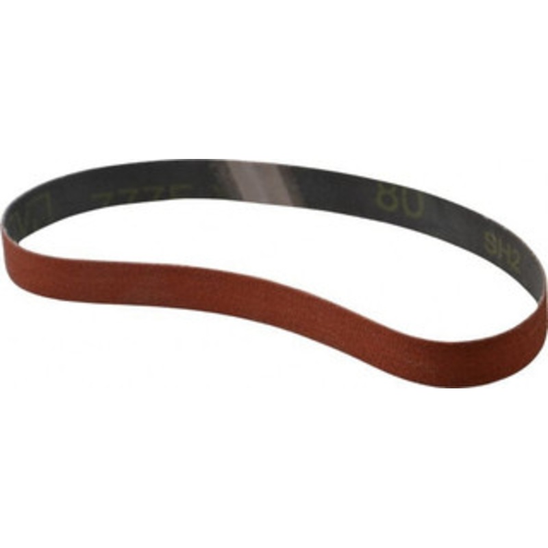 3M 3/4 Wide x 20-1/2 OAL, 80 Grit, Ceramic Abrasive Belt Ceramic, Medium, Coated, YF Weighted Cloth Backing, Wet/Dry, Series 777F 7000118437 – 82947771