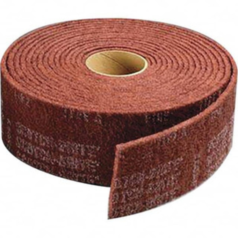 3M 30 ft. Long x 4 Wide Nonwoven Roll Very Fine Grade, Purple, Aluminum Oxide 7010292417 – 08617326