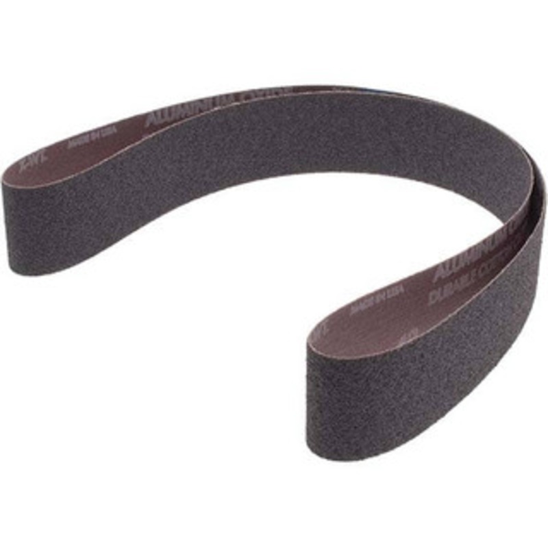 Norton 2 Wide x 48 OAL, 40 Grit, Aluminum Oxide Abrasive Belt Aluminum Oxide, Coarse, Coated, X Weighted Cloth Backing, Series R228 78072721250 – 05954045