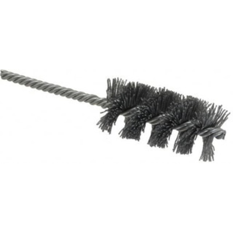 Weiler Abrasives 1-1/4 Diam Helical Nylon Tube Brush Single Spiral, 0.022 Filament Diam, 2-1/2 Brush Length, 5-1/2 OAL, 1/4 Diam Shank 98397 – 75851550