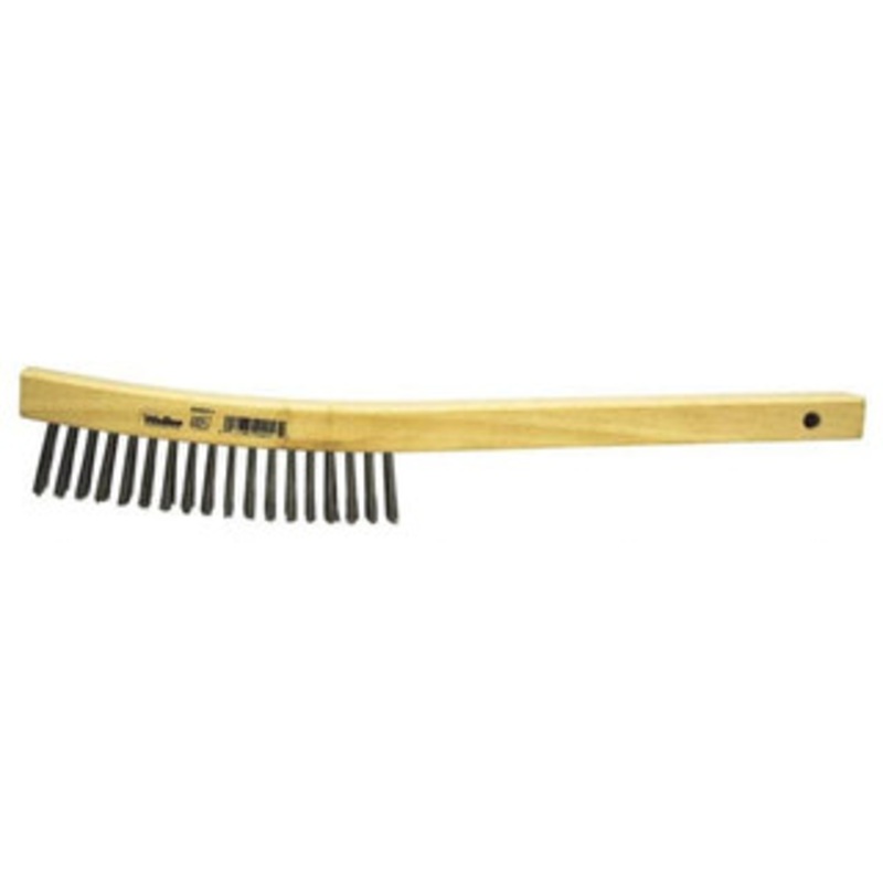 Weiler Abrasives Hand Wire/Filament Brushes Wood Curved Handle 44057 – 82071440