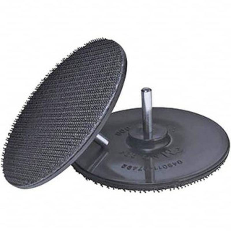 3M 2 Diam Hook & Loop Disc Backing Pad 1/4 Shank Diam, Firm Density, 23,000 RPM 7000045864 – 03051349
