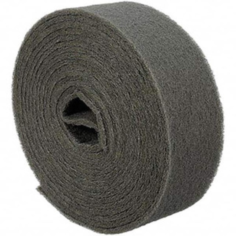 3M 30 ft. Long x 6 Wide Nonwoven Roll Very Fine Grade, Gray, Silicon Carbide 7010364900 – 01258813