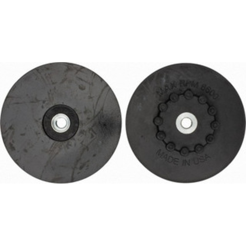 Made in USA 7 Diam Quick-Change Disc Backing Pad Soft Density, 8,600 RPM, Speed-Lok Compatible 750701S – 40798829