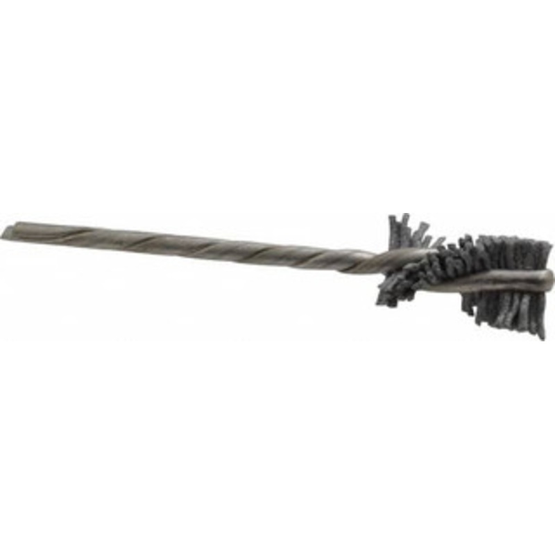 Osborn 1/2 Diam Helical Nylon Tube Brush 0.04 Filament Diam, 1 Brush Length, 3-1/2 OAL, 1/8 Diam Shank 0003625700 – 03262490
