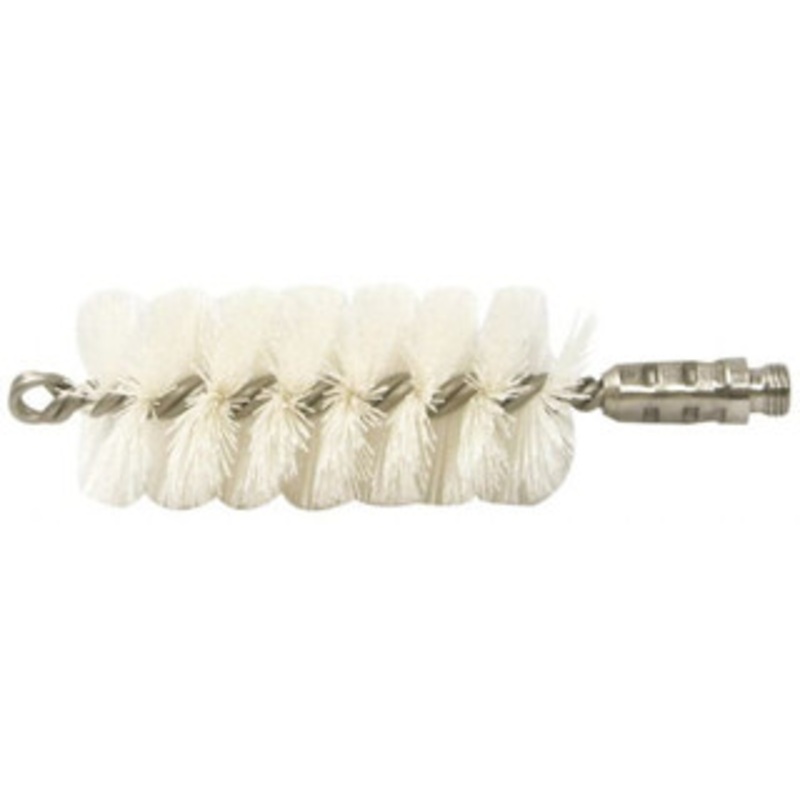Schaefer Brush 4-1/2 Long x 2-1/2 Diam Nylon Tube Brush Single Spiral, 7 OAL, 0.025 Filament Diam, 1/4 Shank Diam 42608 – 66570268