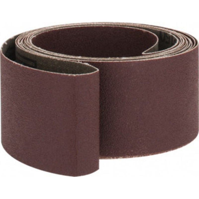 Tru-Maxx 2 Wide x 132 OAL, 150 Grit, Aluminum Oxide Abrasive Belt Aluminum Oxide, Very Fine, Coated, X Weighted Cloth Backing 7178 – 05207154