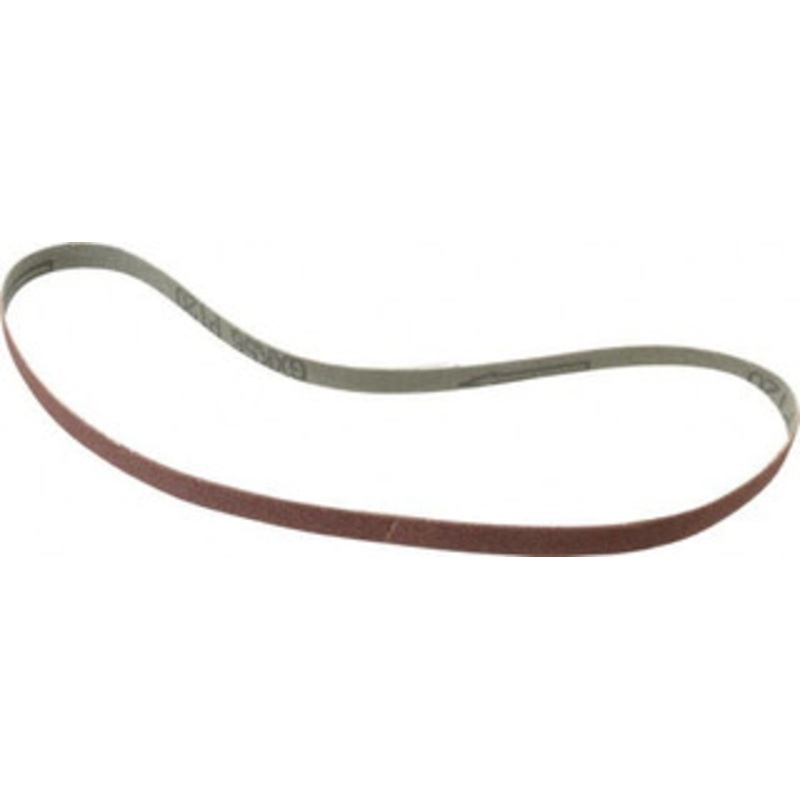 Tru-Maxx 3/8 Wide x 24 OAL, 120 Grit, Aluminum Oxide Abrasive Belt Aluminum Oxide, Fine, Coated 7043 – 85559813