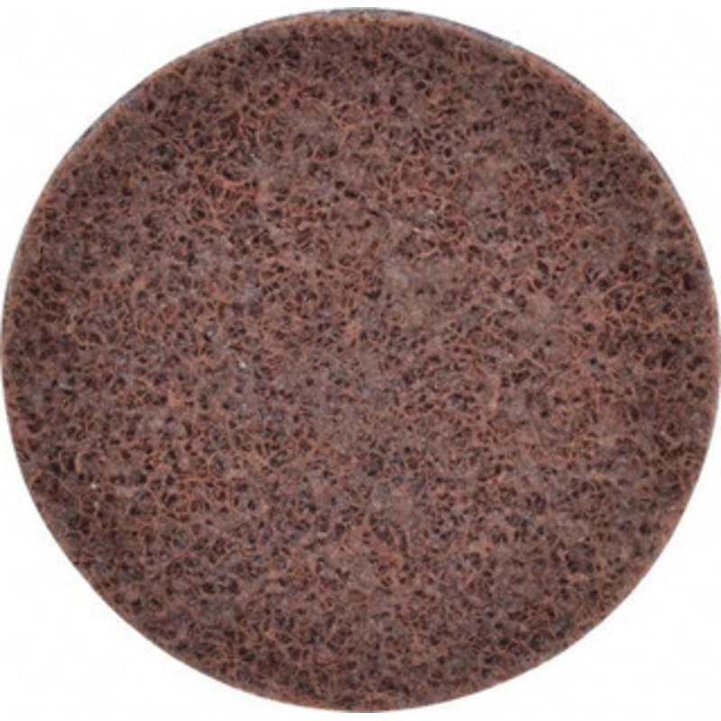 3M 3 Aluminum Oxide Quick Change Disc Type R Attachment, Medium Grade, Maroon, Non-Woven, 18,000 RPM, Roloc TR Compatible 7000121082 – 58752619