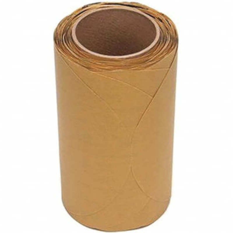 3M 8 Diam, 400 Grit FEPA, Aluminum Oxide Adhesive PSA Disc Extra Fine Grade, Gold, A Weighted Backing, Flexible, Use with Random Orbital Sanders 7010325466 – 01209352