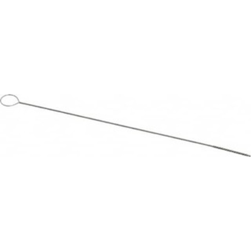 PRO-SOURCE 1/2 Long x 1/32 Diam Stainless Steel Twisted Wire Bristle Brush Single Spiral, 4 OAL, 0.003 Wire Diam, 0.024 Shank Diam 05151 – 03715752