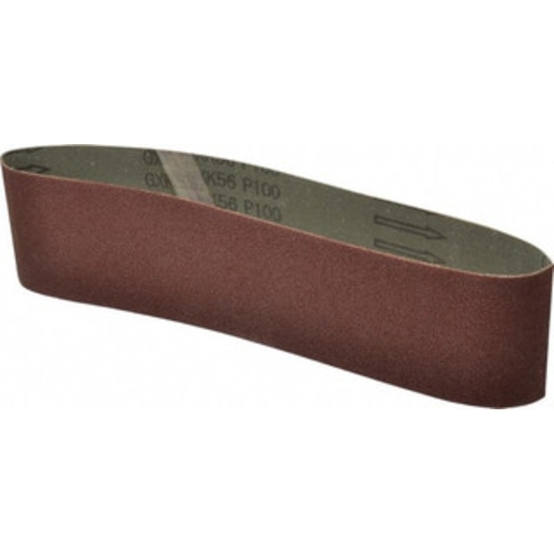 Tru-Maxx 3 Wide x 24 OAL, 100 Grit, Aluminum Oxide Abrasive Belt Aluminum Oxide, Fine, Coated 7225 – 85575819