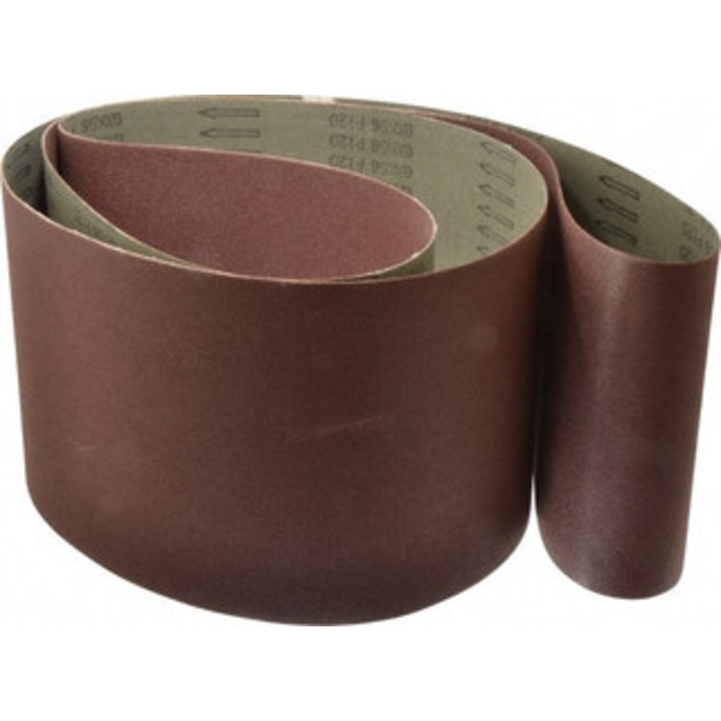 Tru-Maxx 8 Wide x 107 OAL, 120 Grit, Aluminum Oxide Abrasive Belt Aluminum Oxide, Fine, Coated 7344 – 85577070