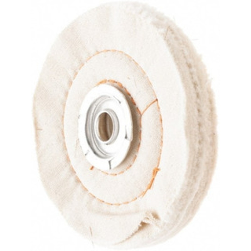 Value Collection 4 Diam x 3/4 Thick Unmounted Buffing Wheel 60 Ply, Polishing, 1 Arbor Hole, Medium Density 753591612 – 66998923