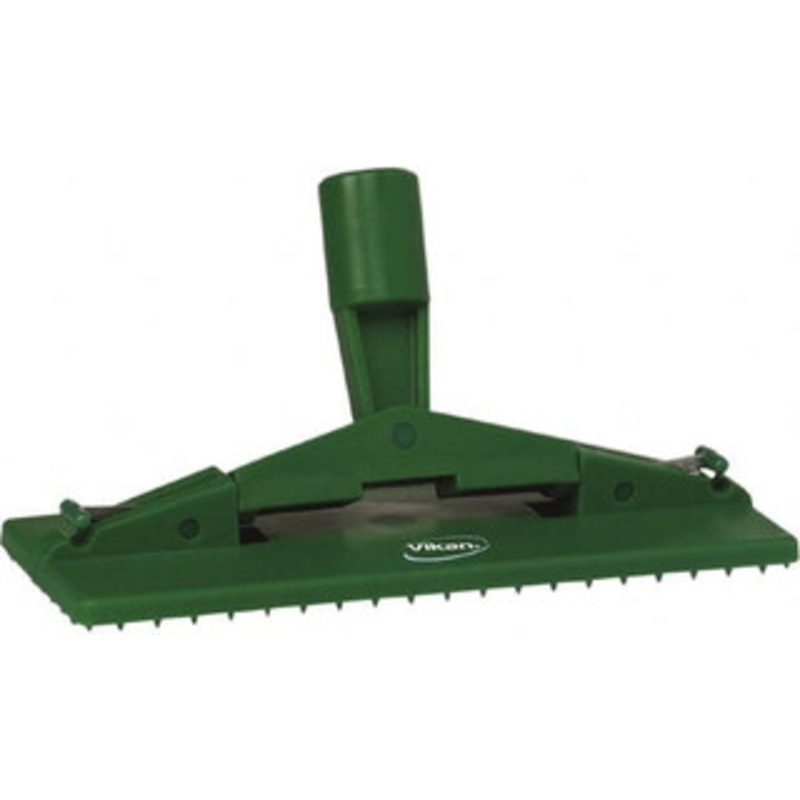 Vikan 9 Long x 3-3/4 Wide Scouring Pad Holder Green 55002 – 47165402