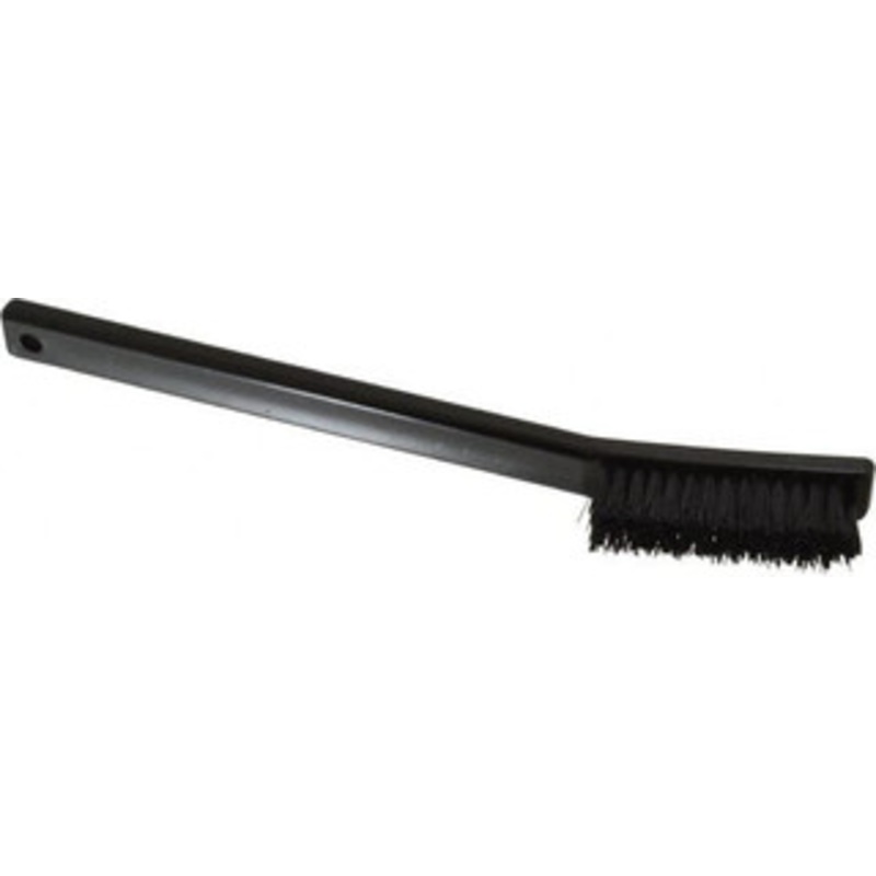 Weiler Abrasives 4 Rows x 15 Columns Nylon Scratch Brush 6-1/2 OAL, 1/2 Trim Length, Plastic Toothbrush Handle 98476 – 82074642