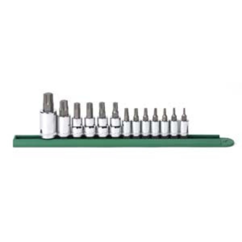 GEARWRENCH 13 Pc. Torx Press Fit (2Pc.) Bit Socket Set – KD80723