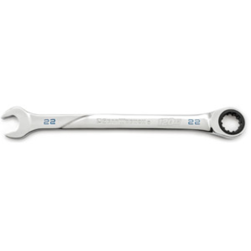GEARWRENCH 22mm 120XP Universal Spline XL Combination Ratcheting – KD86422