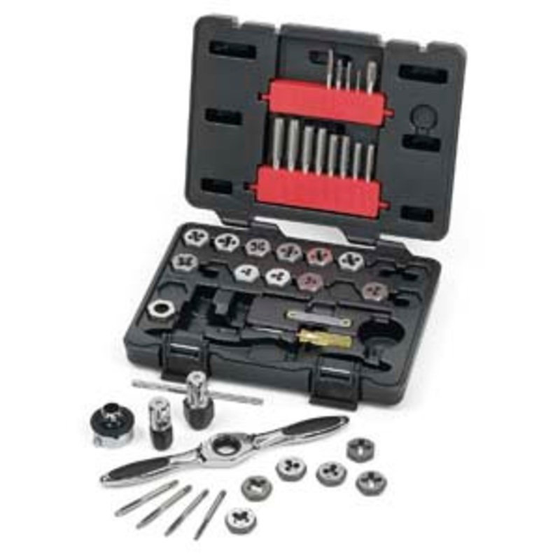 GEARWRENCH 40 Piece GearWrench SAE Tap and Die Set – KD3885