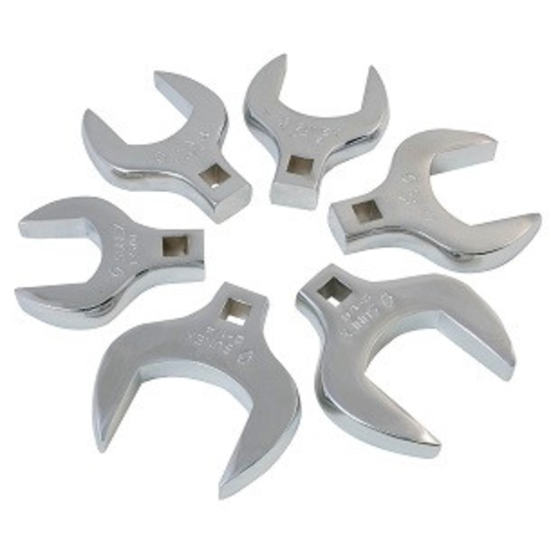 Sunex 6 Piece 1/2 Dr. Jumbo Crowfoot Wrench Set – SU9722A