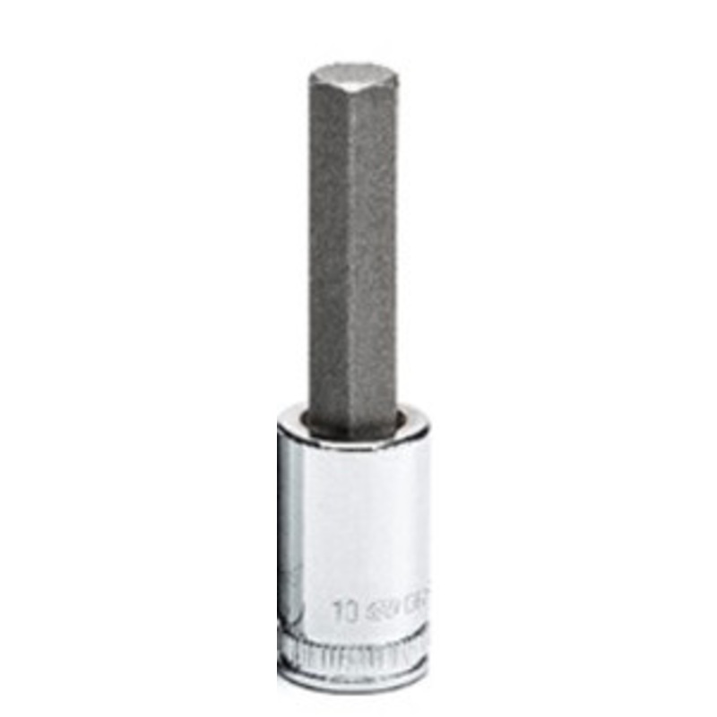 GEARWRENCH 1/8 Bit 3/8 Drive Mid Length Chrome Hex Bit Socket – KD82521