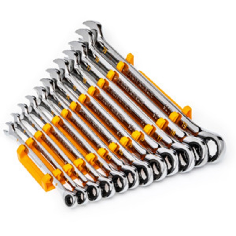 GEARWRENCH 12 Pc 90T Metric Combo Ratcheting Wrench Set – KD86927