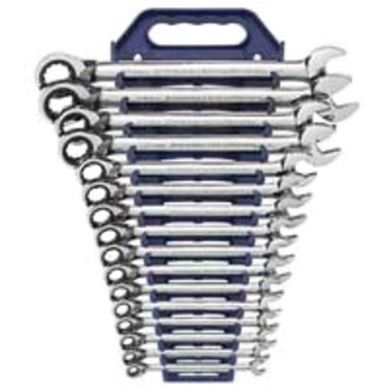 GEARWRENCH 16 Pc. Reversible Combination Ratcheting Wrench Set – Metric – KD9602
